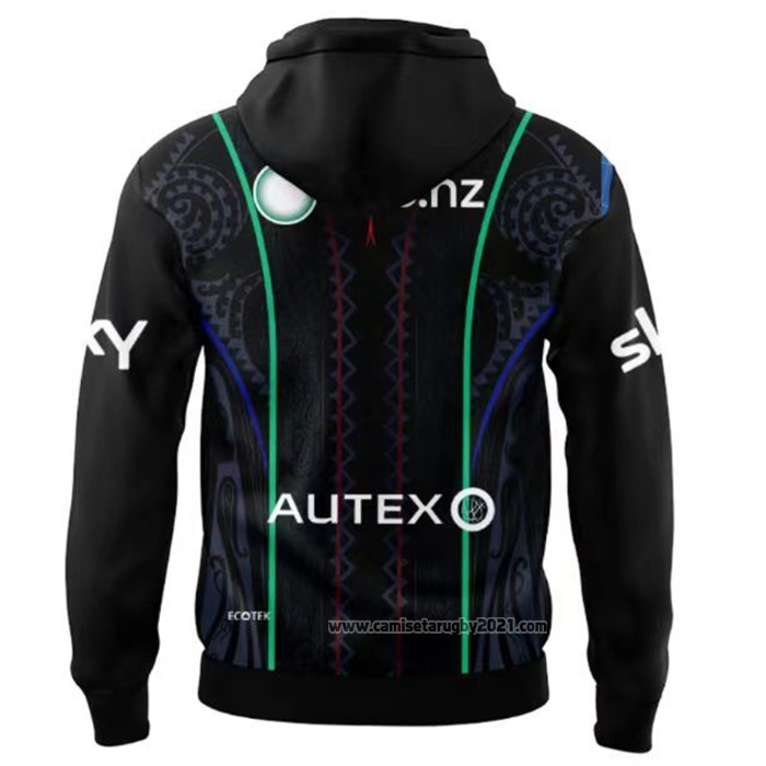Sudaderas con Capucha Nueva Zelandia Warriors Rugby 2024 Indigena